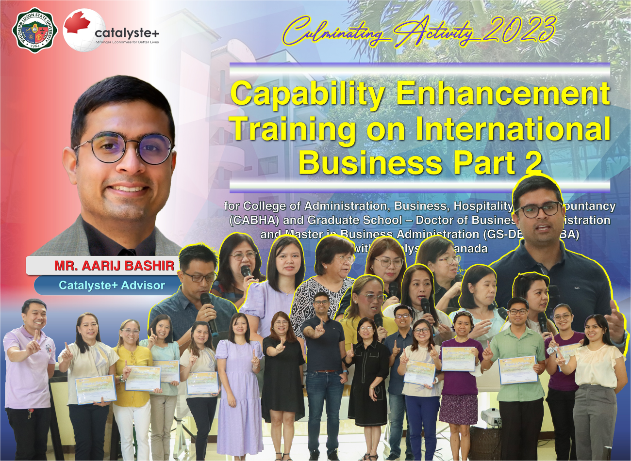 SLSU-OIAA wraps up Capability Enhancement Training of CABHA and GS ...