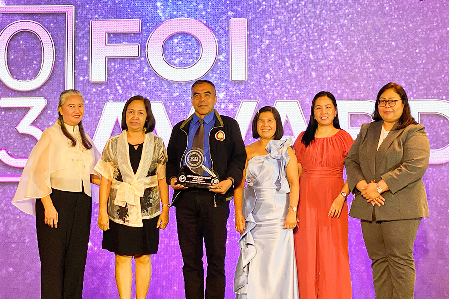 SLSU secures 1st Runner-up in the 2023 FOI Awards