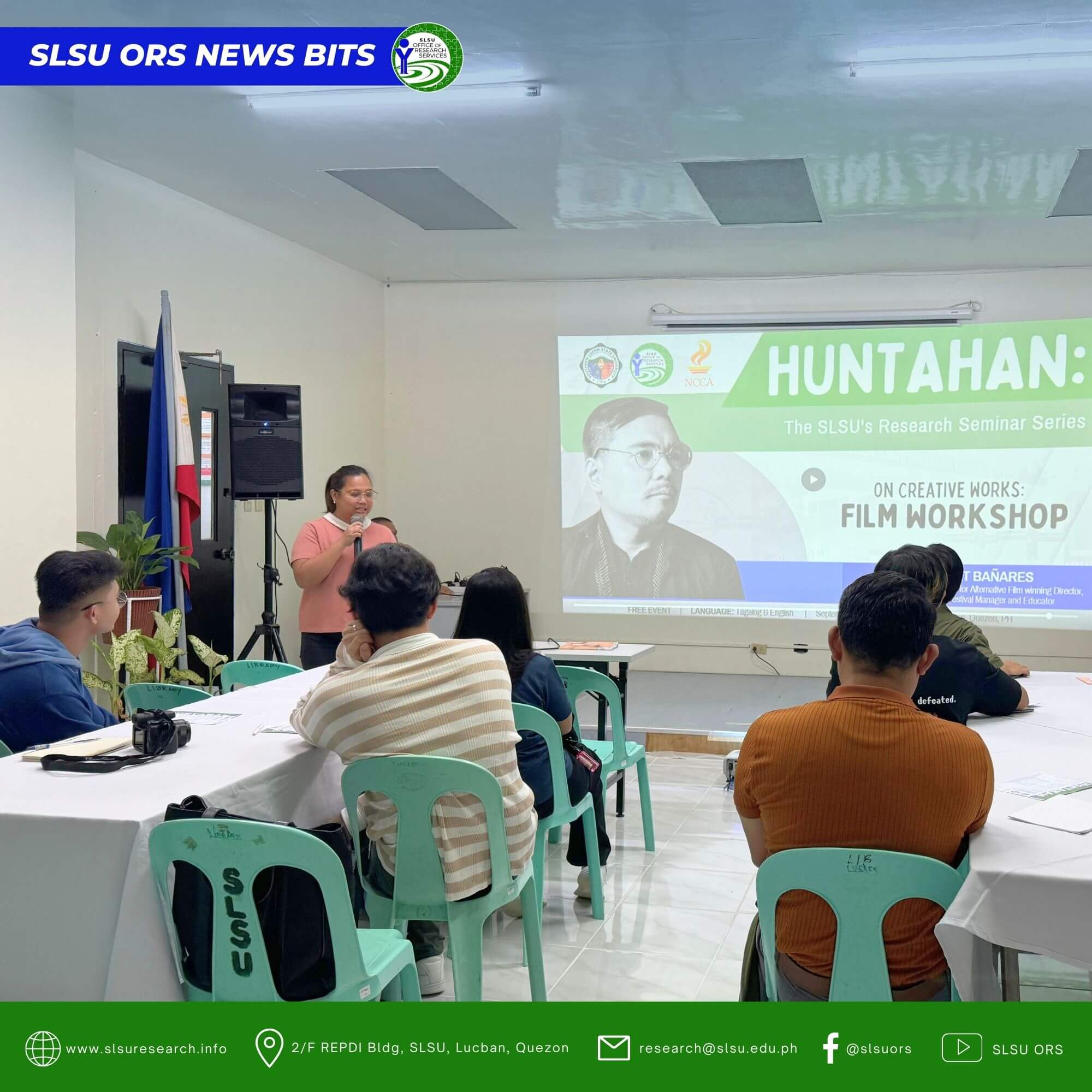 𝗦𝗟𝗦𝗨, 𝗡𝗖𝗖𝗔 𝗛𝗼𝘀𝘁 𝗙𝗿𝗲𝗲 𝗙𝗶𝗹𝗺 𝗪𝗼𝗿𝗸𝘀𝗵𝗼𝗽 𝘄𝗶𝘁𝗵 𝗔𝗰𝗰𝗹𝗮𝗶𝗺𝗲𝗱 𝗙𝗶𝗹𝗺𝗺𝗮𝗸𝗲𝗿 𝗘𝗹𝘃𝗲𝗿𝘁 ...