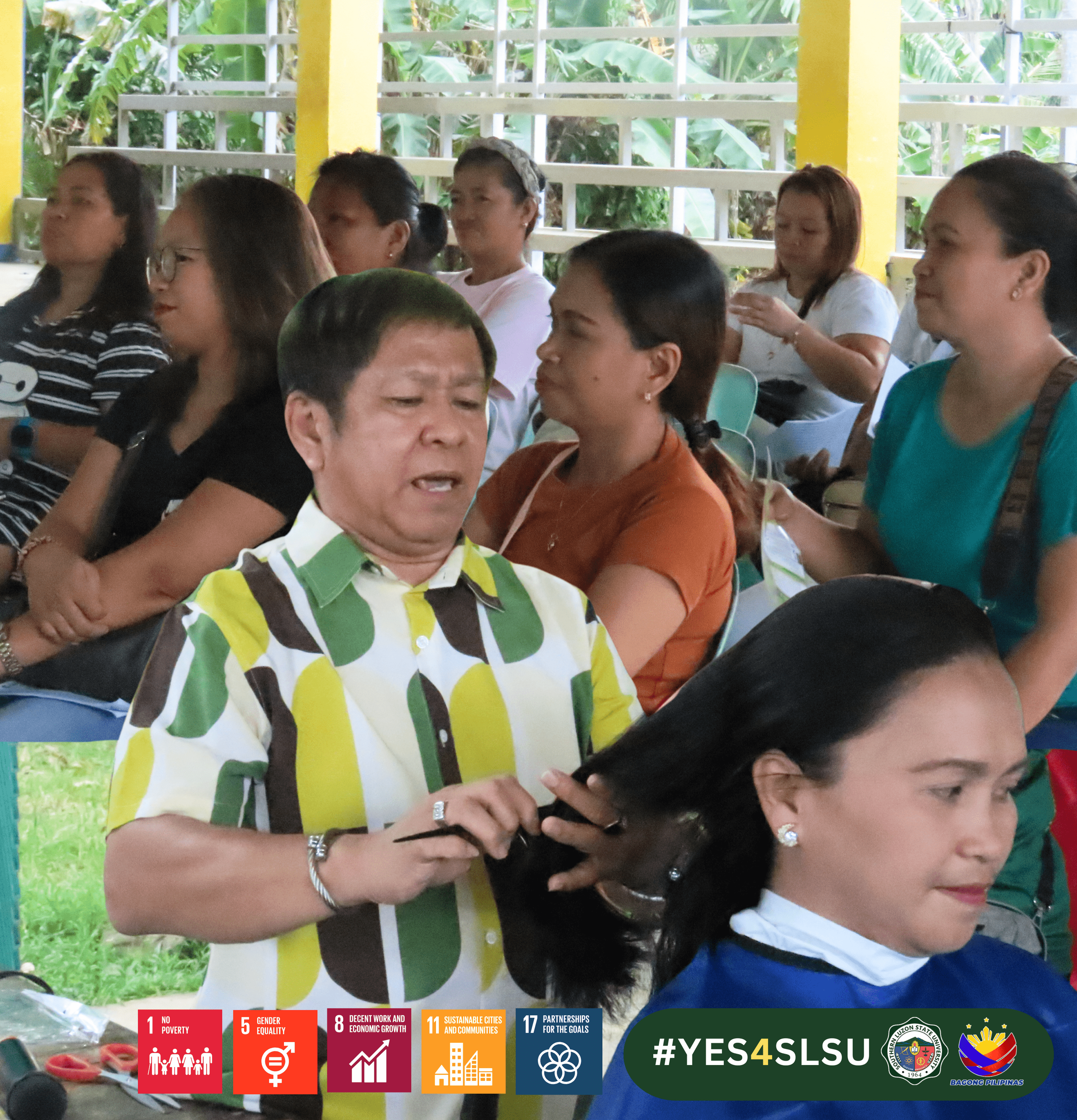 SLSU, Unbound conduct livelihood training on hair cutting | Southern ...