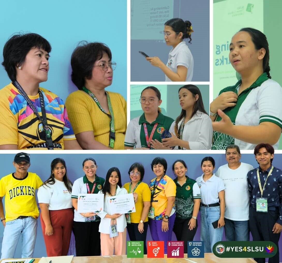BS Bio OJTs share learning experiences from the internship program at ...