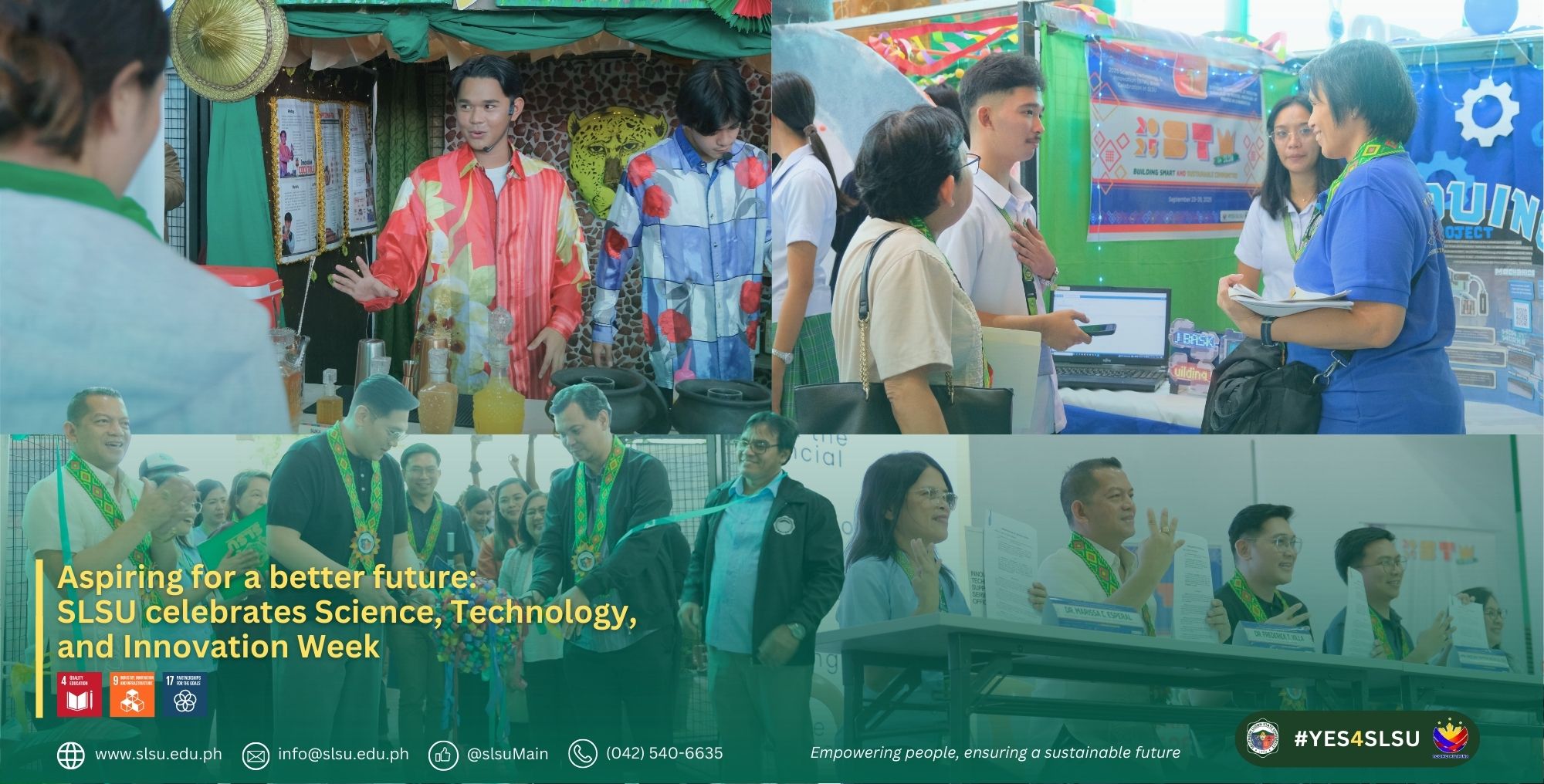 Aspiring for a better future: SLSU celebrates Science, Technology, and ...