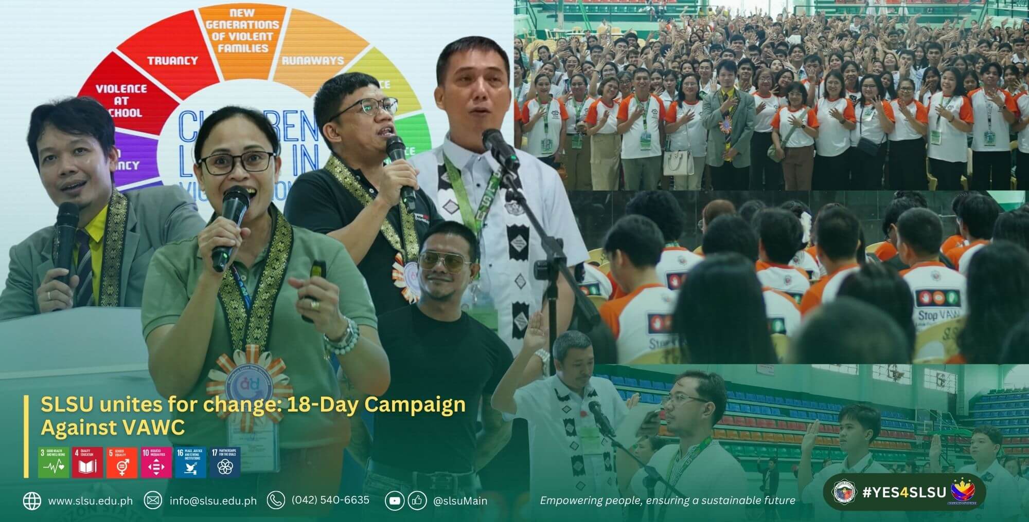 SLSU unites for change: 18-Day Campaign Against VAWC | Southern Luzon ...