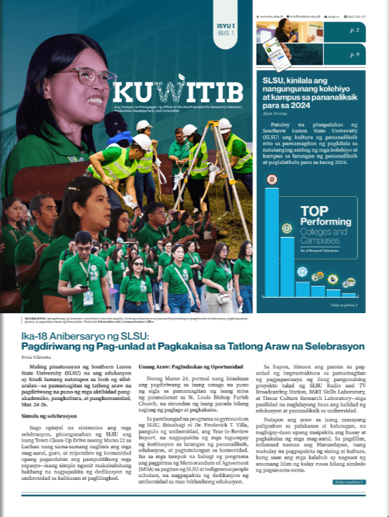 Karulo Newsletter - Office of Extension Services