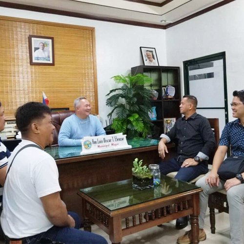 SLSU Officials visit Tagkawayan Mayor on a Courtesy Call