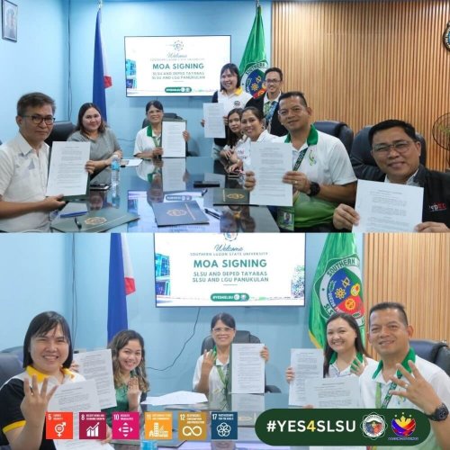 SLSU, DepEd Tayabas & LGU Panukulan forge Research & Extension partnerships