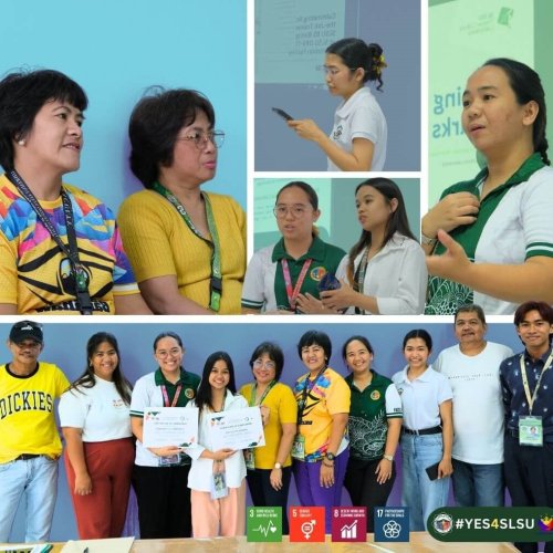 BS Bio OJTs share learning experiences from the internship program at TCL & Sanitation Facility