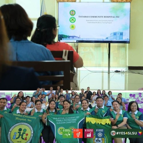 ‎SLSU, Tayabas Community Hospital, and PH Academy of Family Physicians partner for a wellness seminar